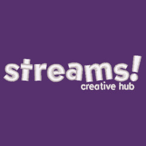 Streams! Classic (Violet/Magenta) - Gildan Adult Heavy Blend™ Hooded Sweatshirt Design