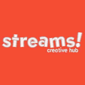 Streams! Classic (Orange/Yellow) - Gildan Adult Heavy Blend™ Hooded Sweatshirt Design