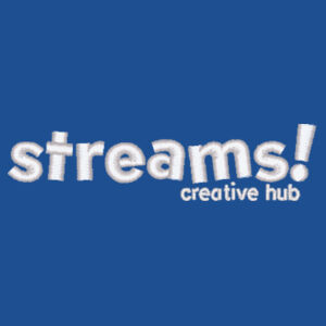 Streams! Classic (Indigo/Cyan) - Gildan Heavy Blend™ Crewneck Sweatshirt Design