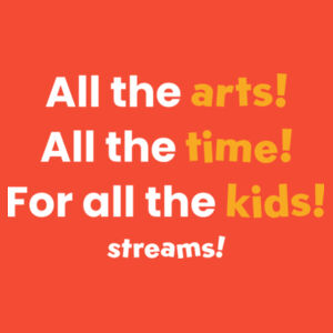 All The Arts (Orange/Yellow) - Gildan Adult Heavy Blend™ Hooded Sweatshirt Design