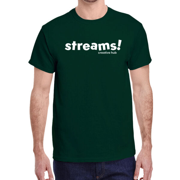 Streams! - Adult Heavy Cotton 5.3 oz. T-Shirt Thumbnail